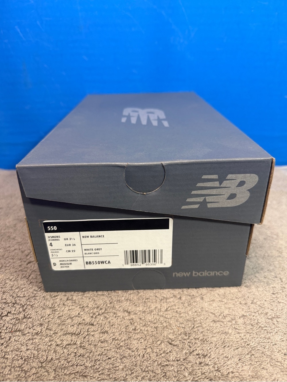 New balance
550
'white winter fog'
Bran new - Picture 7 of 8